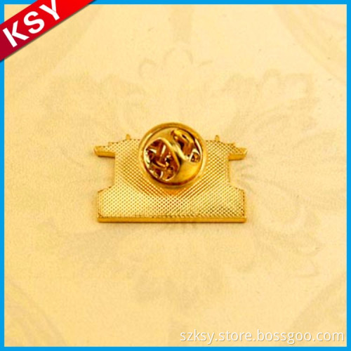 Latest New Design Mass Supply High Quality Metal Arms Badges Gold Pin Round Car Badge